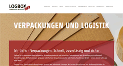 Desktop Screenshot of logbox.de